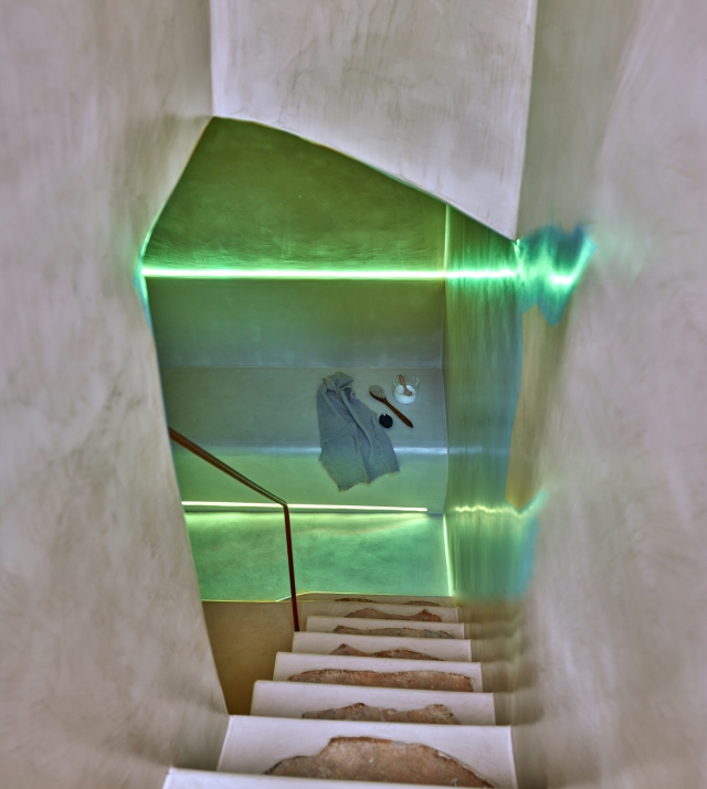 Resa Esatates for sale finca st rafael Ibiza modern 1 stairs.jpg